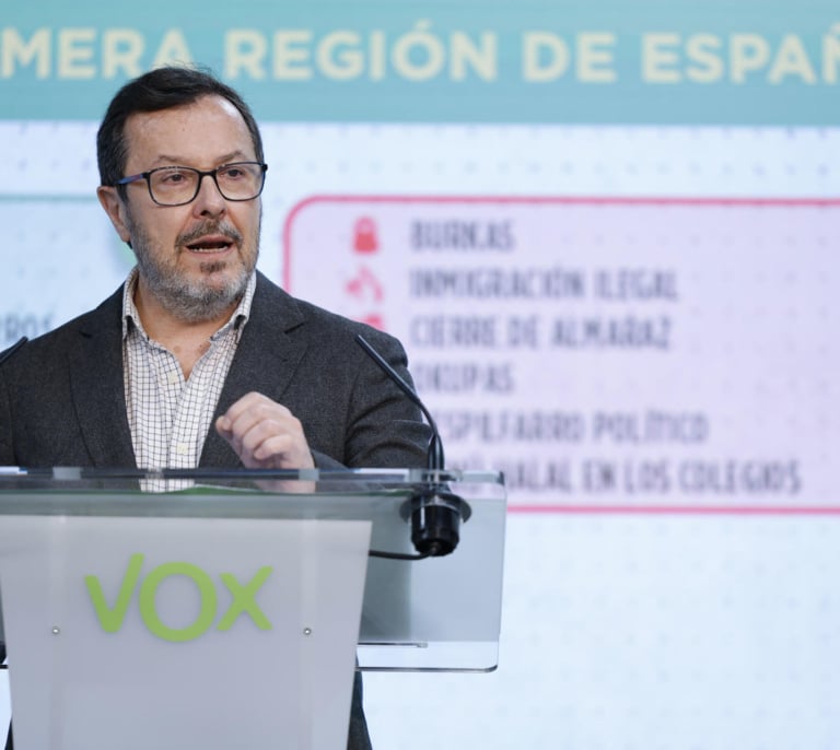 Vox, sobre la Kitchen: "Debería afectar electoralmente al PP. Es muy grave poner los recursos del Estado en manos de un partido"