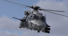 El helicóptero NH90 busca nuevas formas de controlar drones desde la tripulación