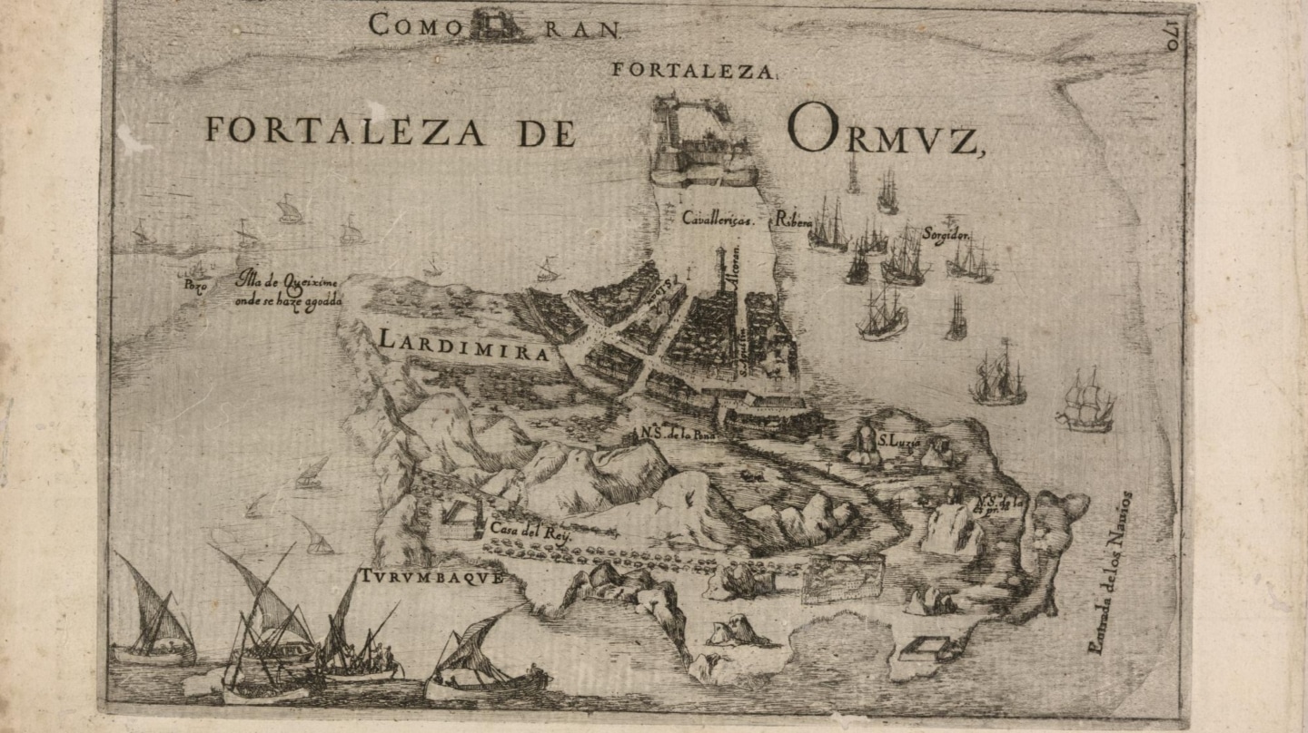 El estrecho de Ormuz, la ruta comercial milenaria que fue parte del imperio español