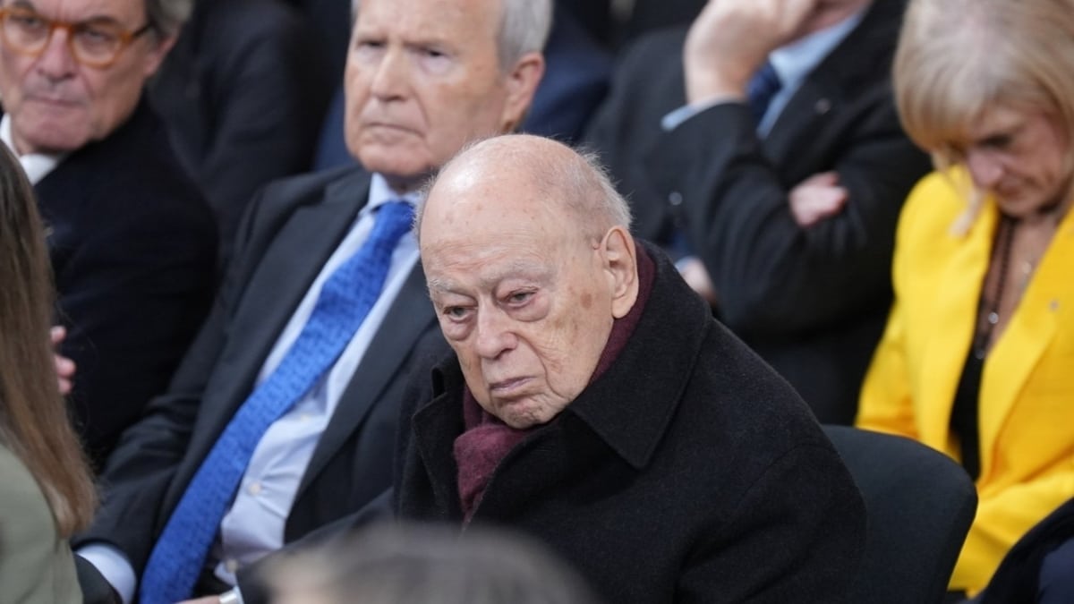 El expresidente de la Generalitat Jordi Pujol durante el 37 Premi Internacional Catalunya.