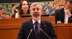 Azcón defiende que la “prioridad nacional” se aplicará con criterios de arraigo y dentro de la legalidad