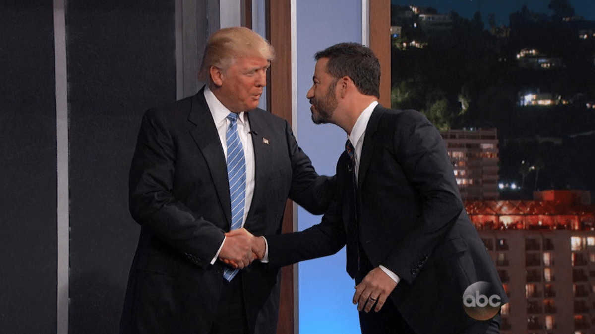 La oferta de Kimmel a Trump La oferta de Kimmel a Trump