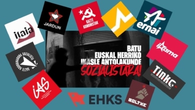 De la ikurriña al comunismo: la guerra juvenil entre los 'hijos' de Otegi y los herederos de 'Anboto'