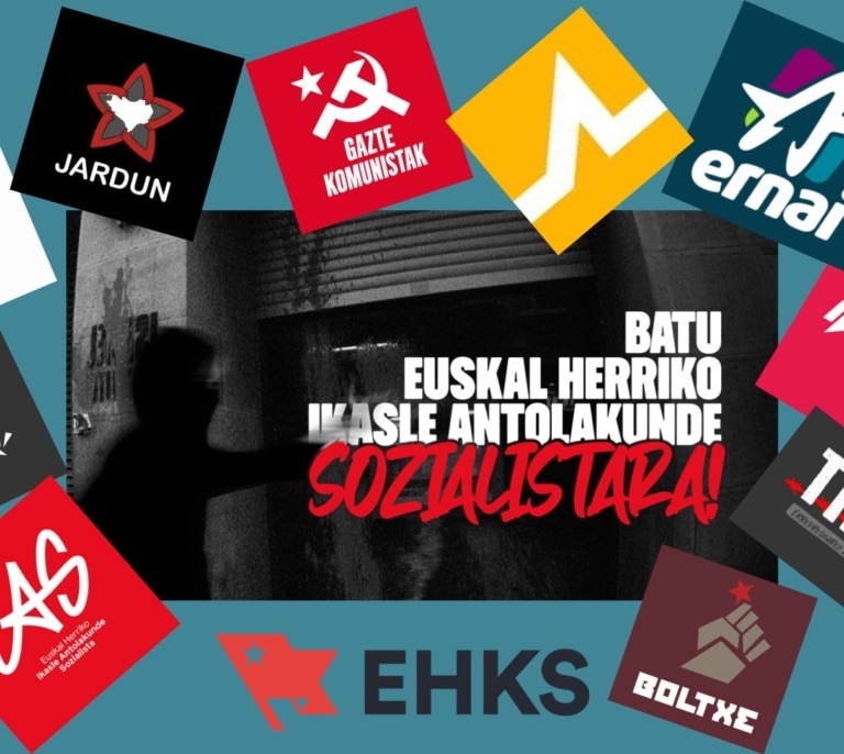 De la ikurriña al comunismo: la guerra juvenil entre los 'hijos' de Otegi y los herederos de 'Anboto'