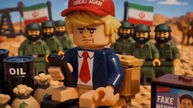 IA, legos y memes virales: la guerra que Irán está ganando a Donald Trump