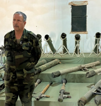 Mohamed Uleida, líder militar del Polisario: “Los políticos españoles apoyan al pueblo [...]