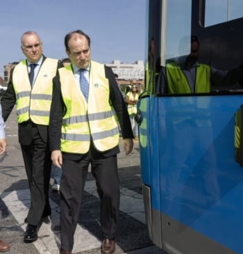 Madrid estrena un sistema pionero para evitar atropellos en sus autobuses urbanos