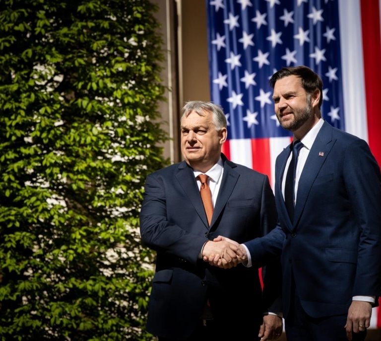 Vance y Orbán se presentan en Budapest como defensores de "la paz" en Ucrania en plena guerra contra Irán