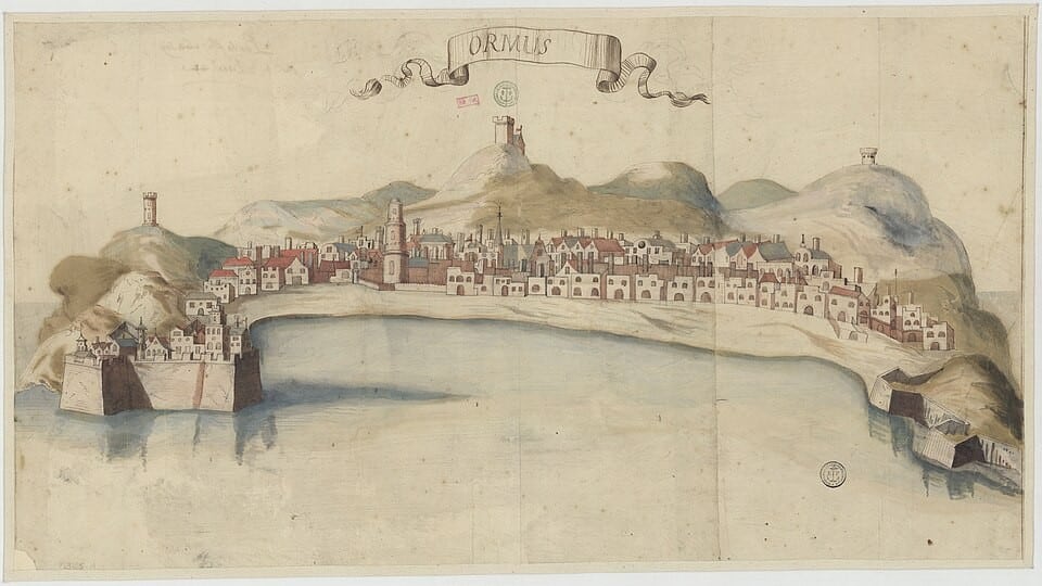 Ciudad de Ormuz en el siglo XVIII