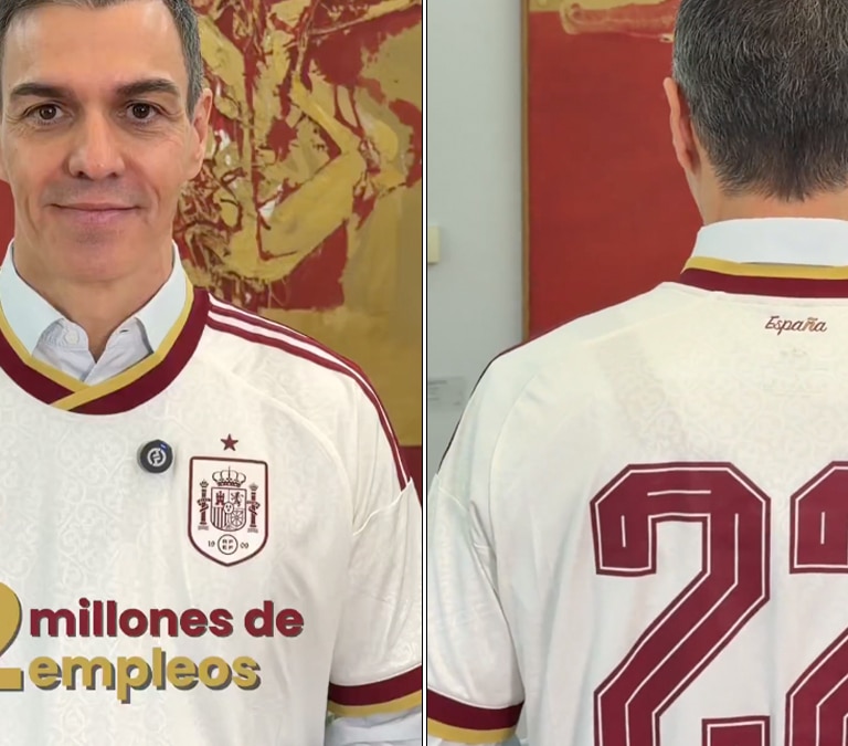 Sánchez se enfunda 'la de España' con el dorsal 22: "Somos un equipo que está haciendo historia" con el récord de afiliados