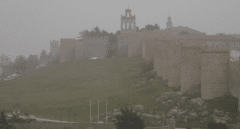 Aire "muy desfavorable": el episodio de polvo africano en Castilla y León durará al menos hasta el miércoles