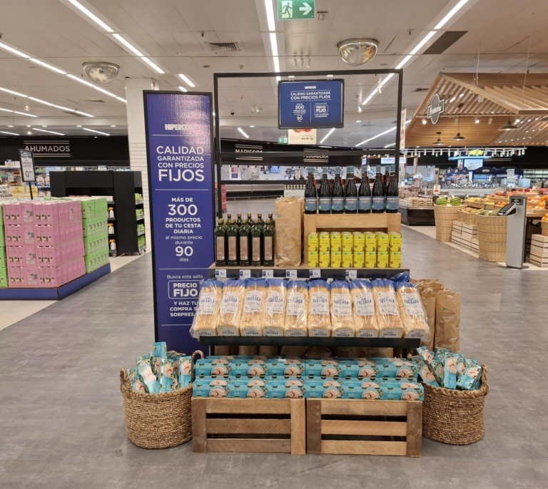 El Corte Inglés congela el precio de 300 artículos básicos durante 90 días