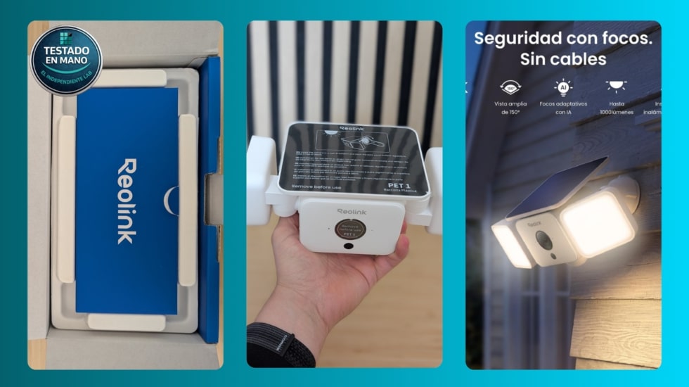 Reolink Solar Floodlight Cam: review real sin cables 2026