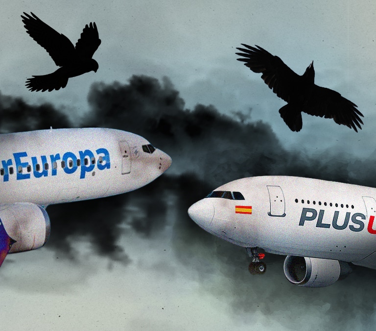 Los rescates 'malditos' que acechan al Gobierno: Air Europa y Plus Ultra vuelan bajo nubes negras