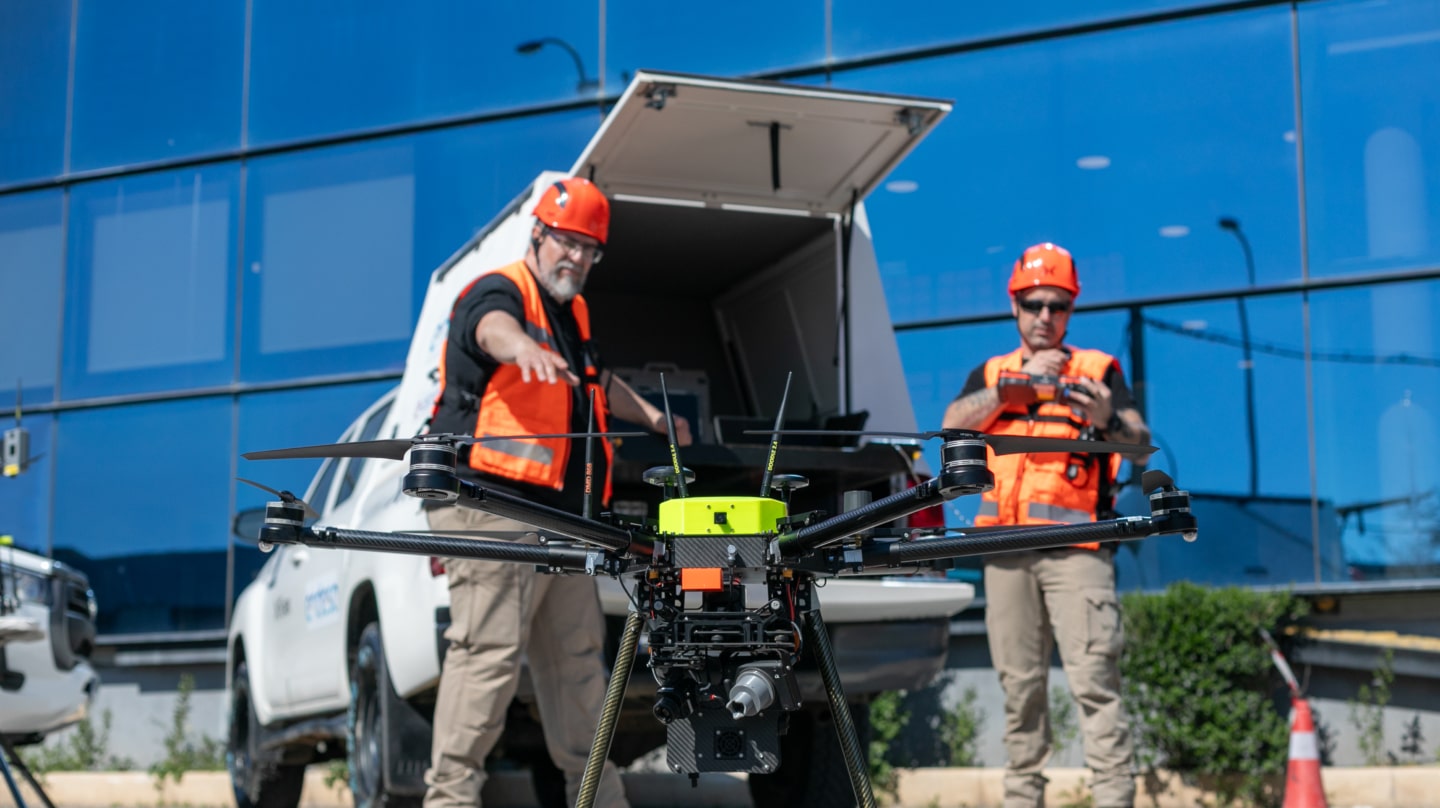 Drones de alto alcance, los inspectores aéreos de 320.000 kilómetros de red eléctrica