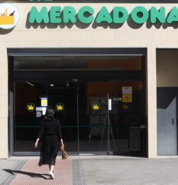 Supermercado de la cadena Mercadona ubicado en Madrid.