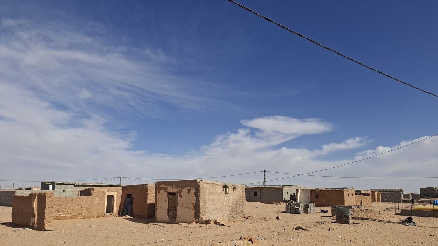El campamento de refugiados de Ausserd, en el desierto argelino
