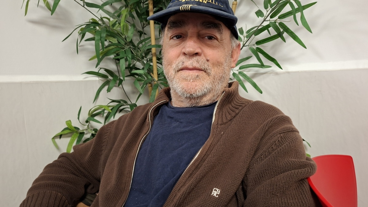 Ernesto Herrera, el veterano del centro CEDIA para personas sin hogar de Cáritas