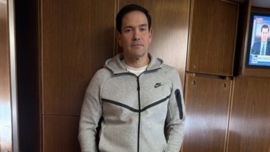 ¿Qué hace Marco Rubio con el chándal de Maduro? El mensaje de Trump desde el Air Force One