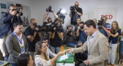 La participación en las elecciones andaluzas sube al 52,16% a las 18:00, siete puntos y medio más que en 2022