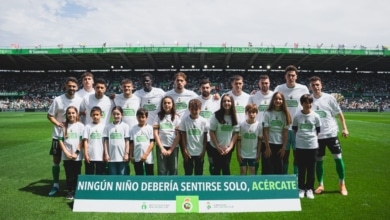 El Racing de Santander activa la iniciativa 'Niños abandonados' en los partidos en El Sardinero para visibilizar la desprotección infantil