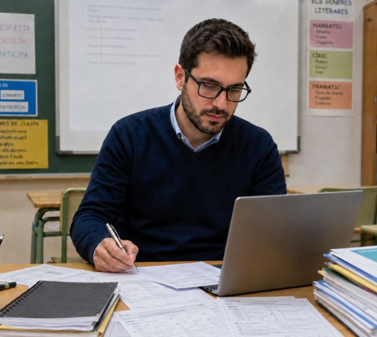 Los profesores apuestan por la IA como solución ante el exceso de carga administrativa