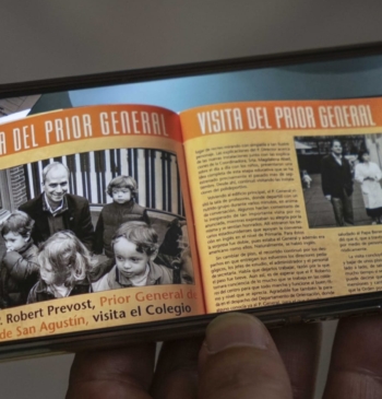 Los agustinos, en la gloria con la visita del Papa: "Es nuestro [...]