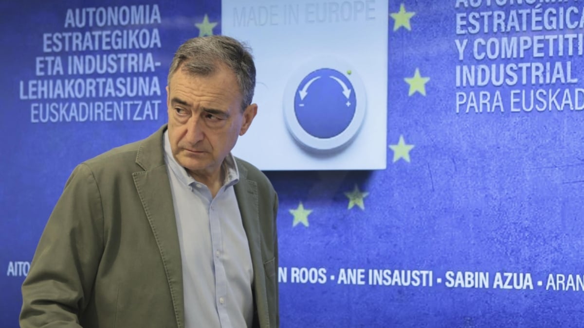 El presidente del PNV, Aitor Esteban.