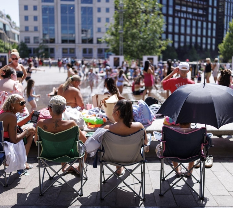 Londres se torra: récords de temperatura por una ola de calor histórica en Reino Unido 