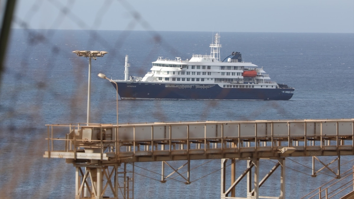 El crucero MV Hondius a la altura de Cabo Verde