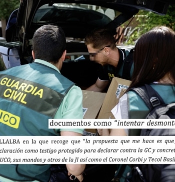Así querían las cloacas del PSOE “desmontar a la Guardia Civil” 