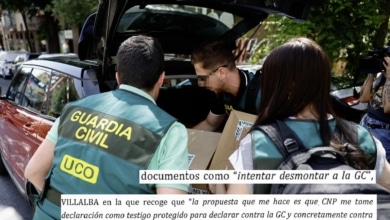 Así querían las cloacas del PSOE “desmontar a la Guardia Civil” 