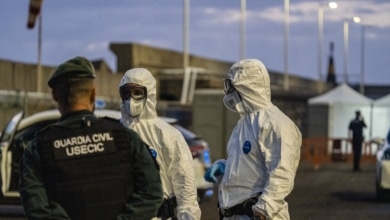 España completará hoy la operación tras desembarcar a 94 de los 152 pasajeros del crucero MV Hondius