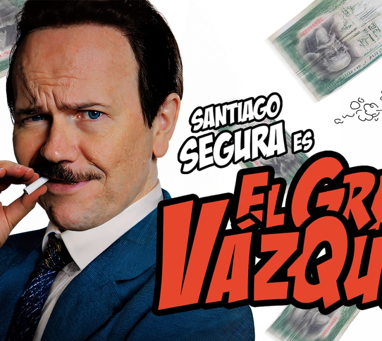 La película sobre un genio del tebeo interpretado por Santiago Segura que hoy estrena FlixOlé