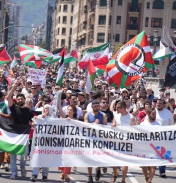Israel utiliza las cargas de la Ertzaintza en Bilbao para acusar a [...]