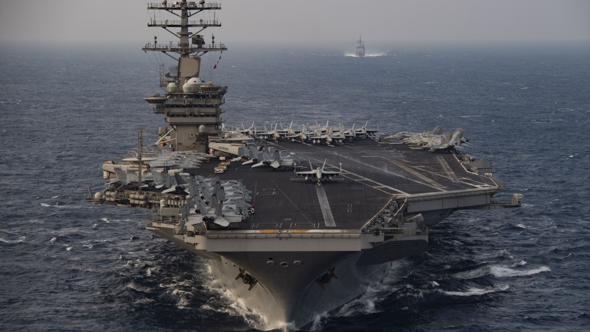 El portaaviones de la Armada norteamericana USS Nimitz (CVN-68)