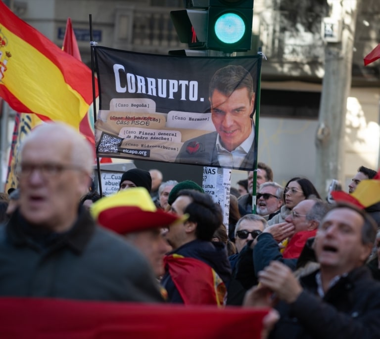 "¡Sánchez, dimisión ya!": la manifestación de este sábado en Madrid