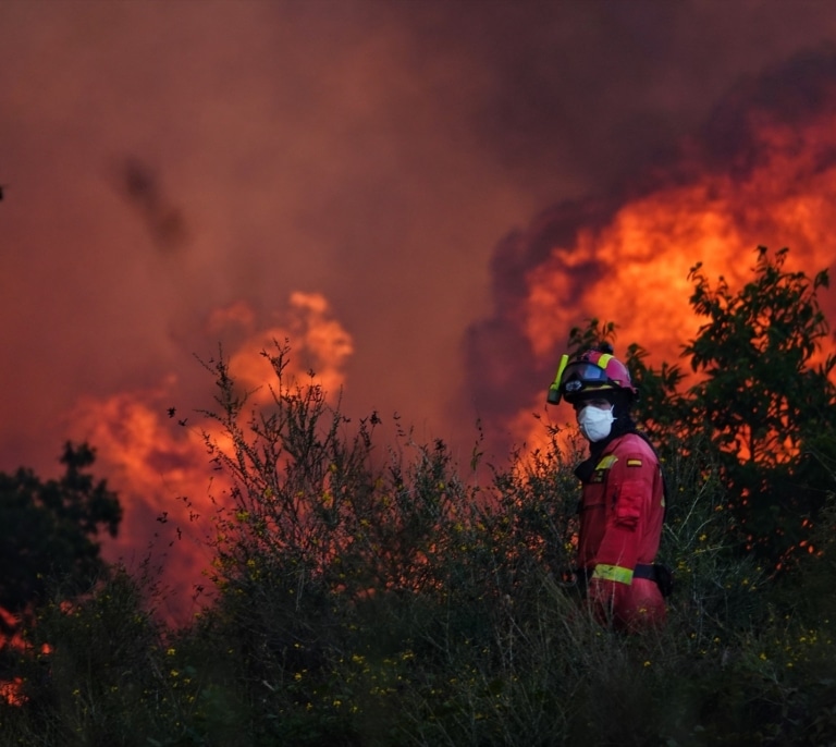 Castilla y León declara el riesgo medio de incendios forestales hasta el 11 de junio por el intenso calor