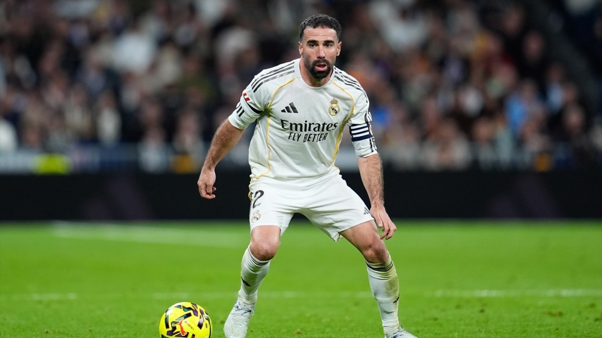 Dani Carvajal en un partido de esta temporada