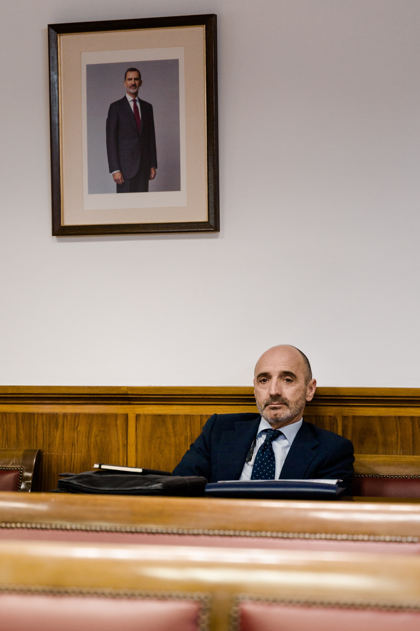 El empresario Julio Martínez durante su comparecencia ante la Comisión de Investigación del ‘caso Koldo’, en el Senado el pasado 9 de abril.