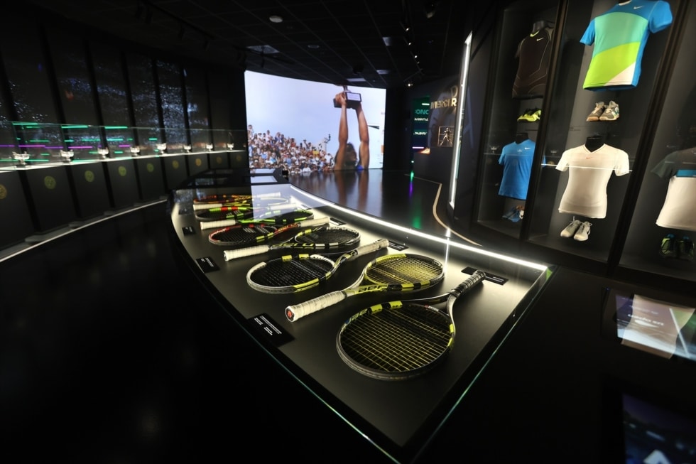 Interior del Rafa Nadal Museum