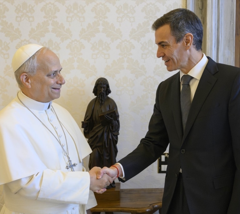 Sánchez da cuenta de su sintonía con León XIV: "Es una brújula moral contra la injusticia"