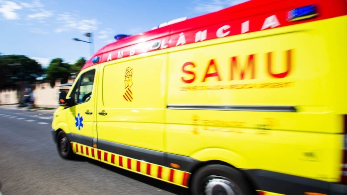 Ambulancia del Servicio de Ayuda Médica Urgente (SAMU), en una imagen de archivo.