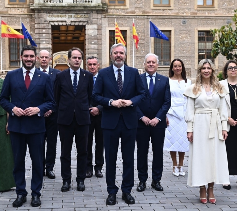 Así es el nuevo Gobierno de Aragón: nueve consejerías, dos vicepresidencias y Vox al frente de tres áreas