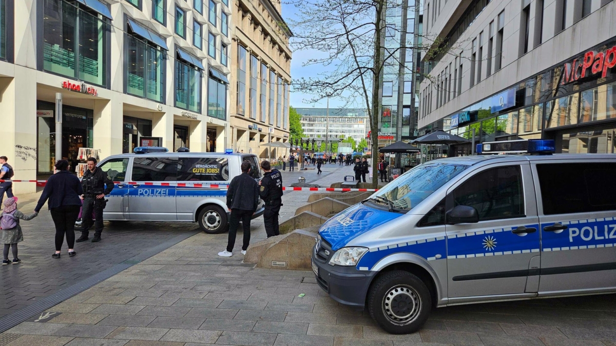 Al menos dos muertos en un atropello en una zona peatonal de la ciudad alemana de Leipzig