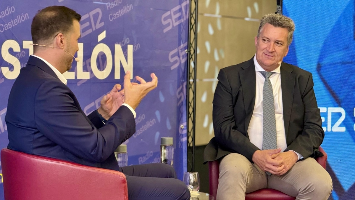 El vicepresidente tercero y conseller de Medio Ambiente, Infraestructuras, Territorio y Recuperación, Vicente Martínez Mus, este lunes en Castellón.
