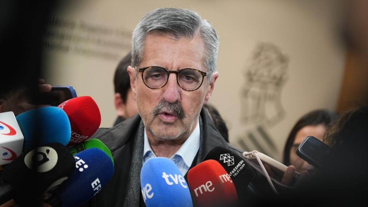 José María Ángel, en febrero de 2025, cuando ostentaba el cargo de comisionado del Gobierno para la Recuperación tras las DANA.