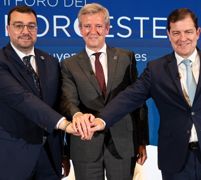 Mañueco se suma a Barbón y Rueda para pedir al Gobierno más inversiónes para el noroeste