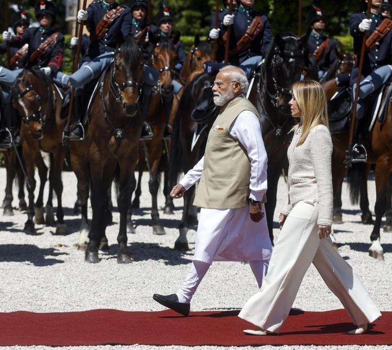 Meloni refuerza el papel de la India en Europa