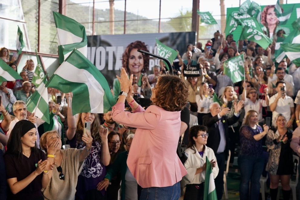 Acto de campaña del PSOE en Cártama